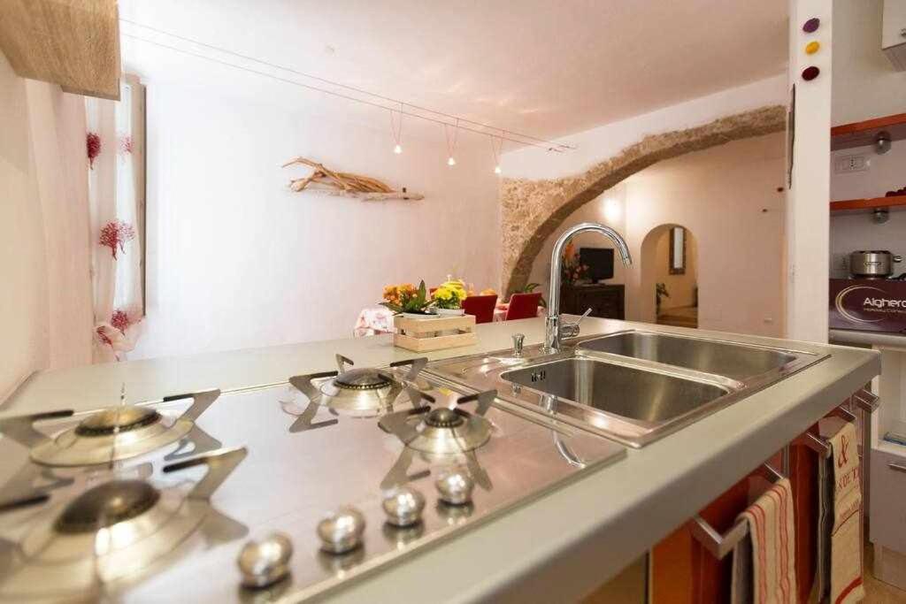Casa Principe Open Space Wifi Ac All Comforts Apartment Alghero Exterior photo